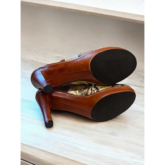 Y2K Coach A0105 Eva Patchwork Clog Size 11B - Picture 4 of 8